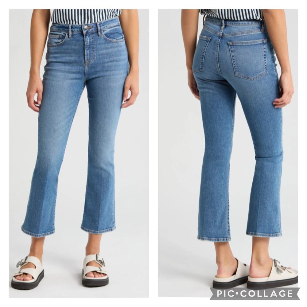 Frame Jeans Le Crop Mini Boot Size 29